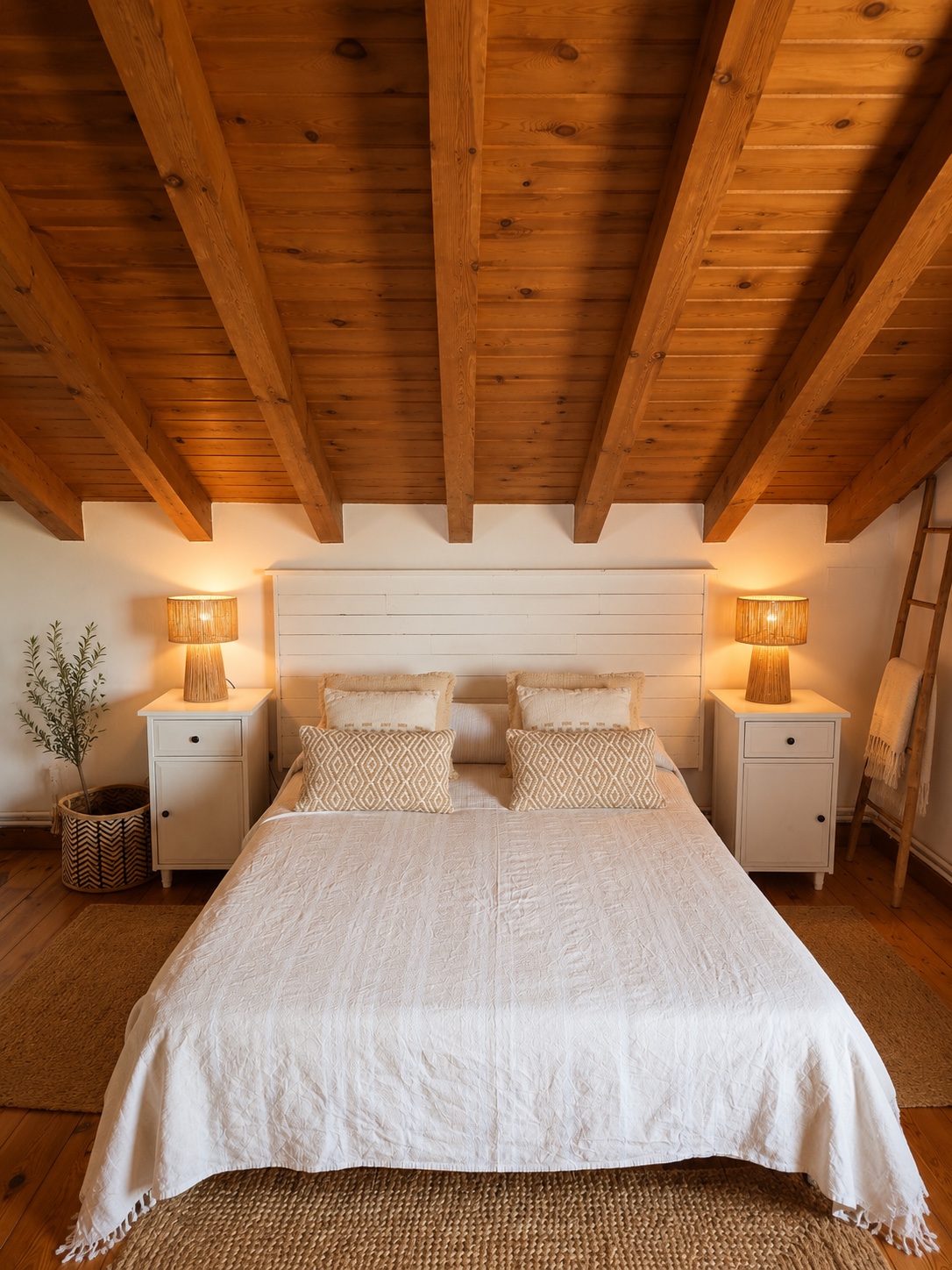 Dormitorio de la casa Origen en Liencres